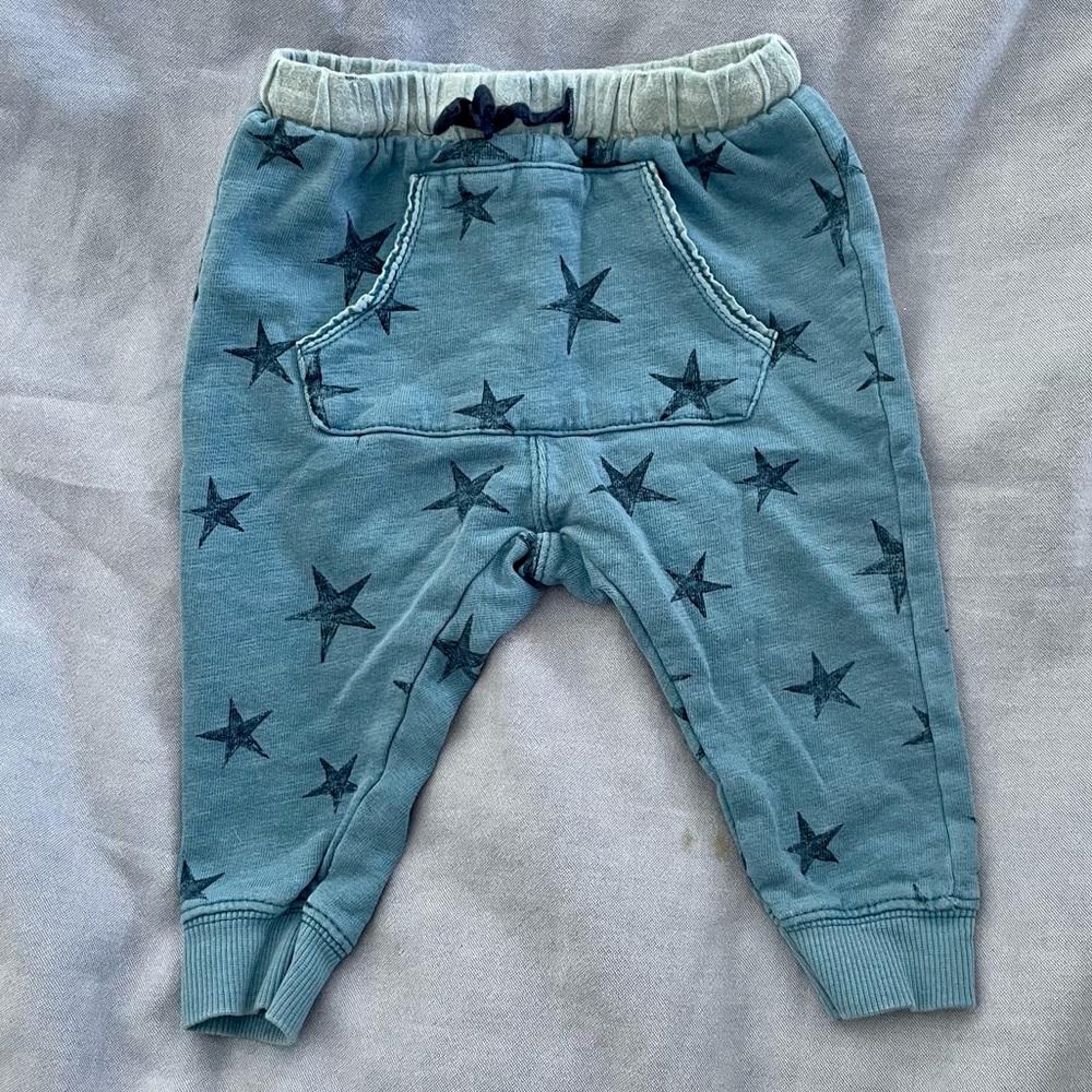 3 for $25 item: Zara 6-12M GUC star joggers